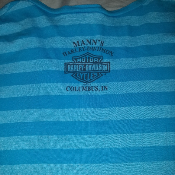 Harley davidson woman's short sleeve shirt - Picture 2 of 2